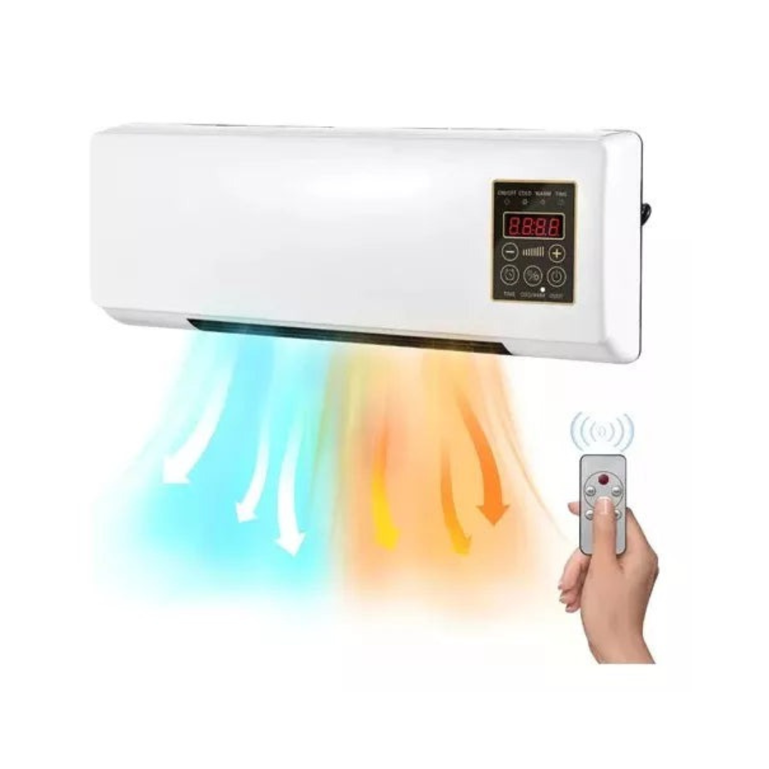 VENTILADOR Y CALENTADOR DE AIRE 2 EN 1