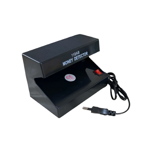 DETECTOR DE BILLETES FALSOS CON LUZ ULTRAVIOLETA