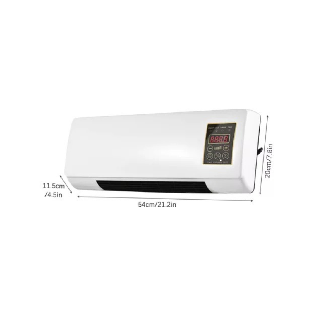 VENTILADOR Y CALENTADOR DE AIRE 2 EN 1