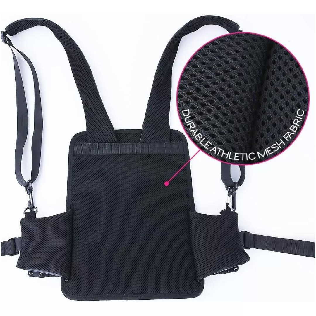 PECHERA CORTA NEGRA HAIRSTAR 5751 BARBER CEHESTBAG