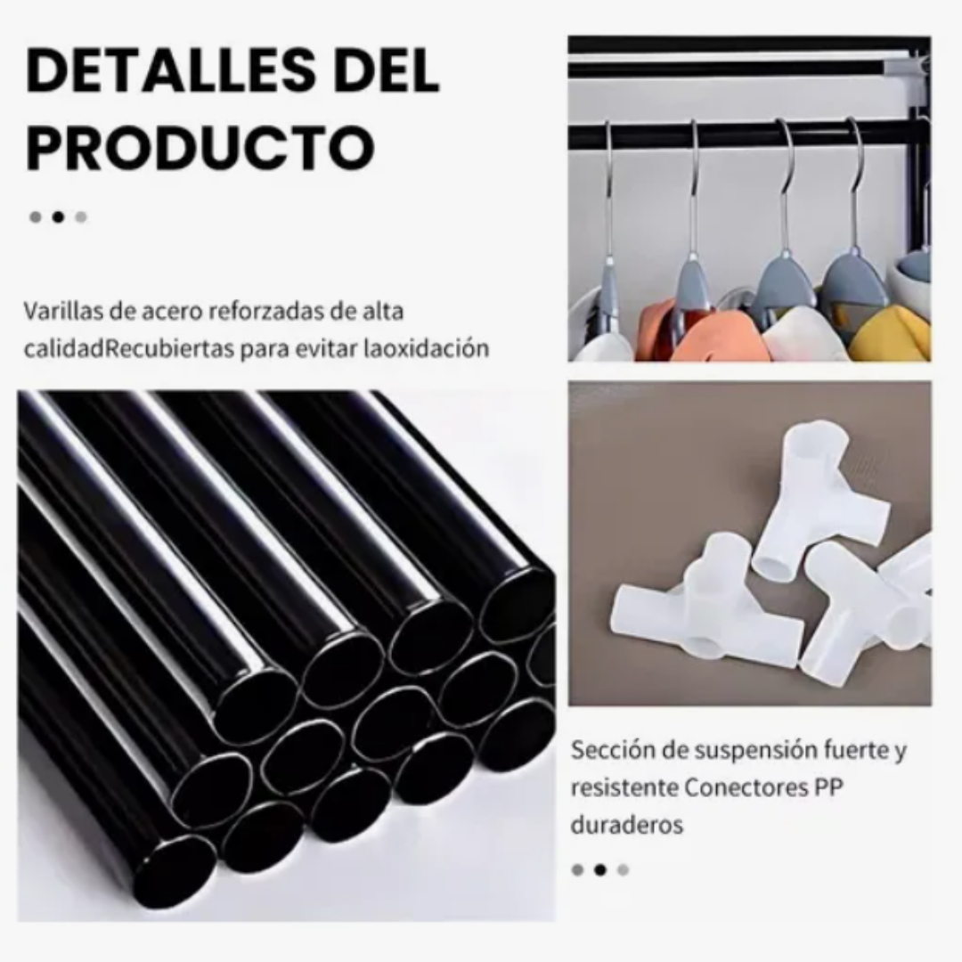 ROPERO ORGANIZADOR ARMARIO CLOSET TELA