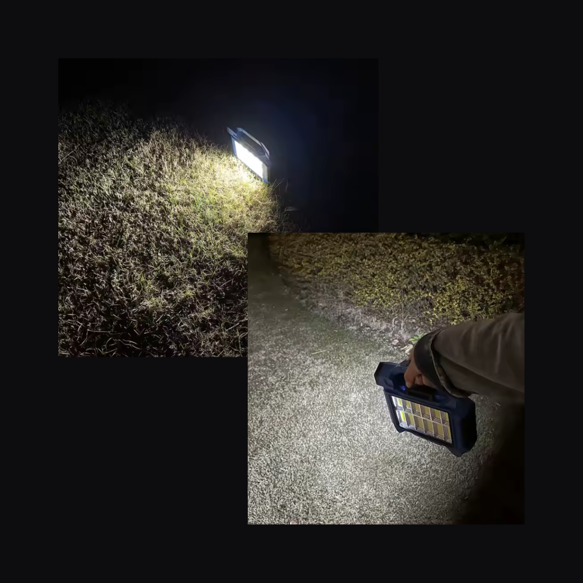 LINTERNA LUZ LED RECARGABLE PORTATIL A PRUEBA DE AGUA