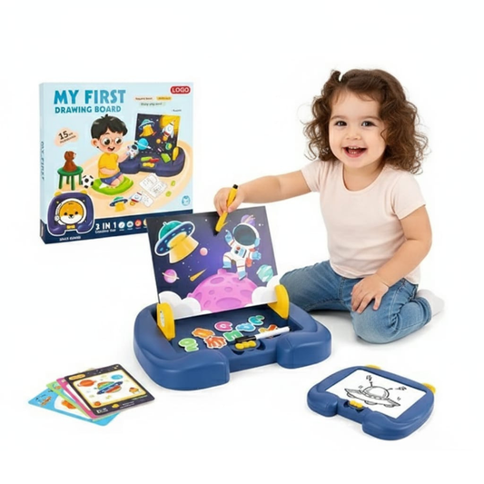 Pizarra Magnetica Didactica Aprendizaje 3 En 1