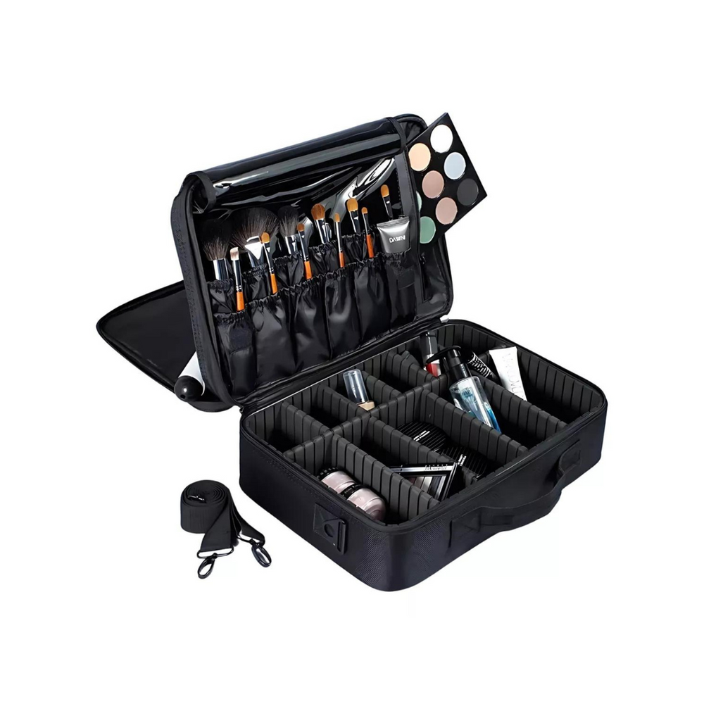 MALETA DE MAQUILLAJE RECTANGULAR 40X31X14CM