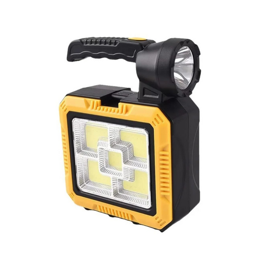 FOCO LINTERNA SOLAR LED CAMPING CON HERRAMIENTAS