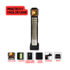 LUZ DE EMERGENCIA PORTATIL DE RECARGA SOLAR 48 LED USB Y CARGA TIPO C